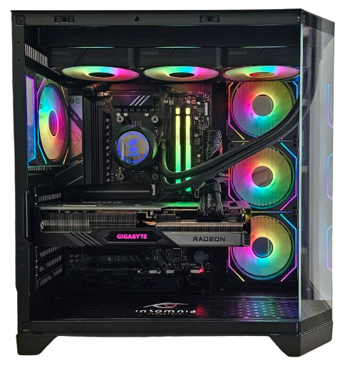 Insomnia Shadow Prism 2: B650, Ryzen 7 7700X, 32GB DDR5-6000, RX7700XT 12GB, 2TB NVMe