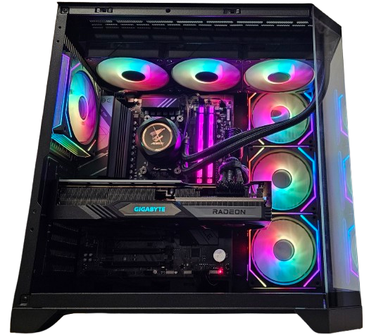 Insomnia Shadow Prism 2: B650, Ryzen 7 7700X, 32GB DDR5-6000, RX7700XT 12GB, 2TB NVMe