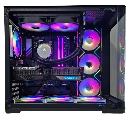 Insomnia Shadow Arcglass Lite: B650, Ryzen 5 9600X, 32GB DDR5-6000, RTX4070Ti Super 16GB, 1TB NVMe