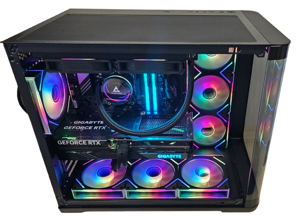 Insomnia Shadow Arcglass Lite: B650, Ryzen 5 9600X, 32GB DDR5-6000, RTX4070Ti Super 16GB, 1TB NVMe