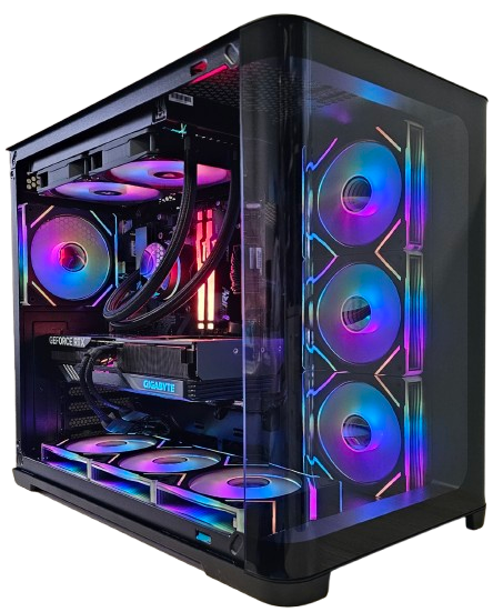Insomnia Shadow Arcglass Lite: B650, Ryzen 5 9600X, 32GB DDR5-6000, RTX4070Ti Super 16GB, 1TB NVMe