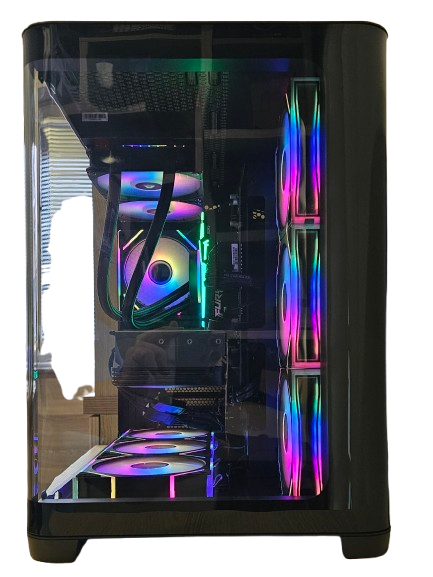 Insomnia Shadow Arcglass Lite: B650, Ryzen 5 9600X, 32GB DDR5-6000, RTX4070Ti Super 16GB, 1TB NVMe