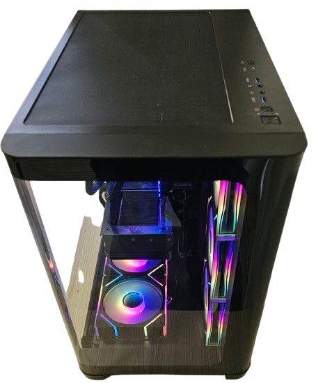 Insomnia Shadow Arcglass Lite: B650, Ryzen 5 9600X, 32GB DDR5-6000, RTX4070Ti Super 16GB, 1TB NVMe