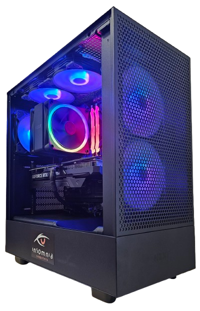 Insomnia Shadow Rock 2 XTi: B860, Core Ultra 7 265KF, 32GB DDR5-7600, RTX4070Ti Super 16GB