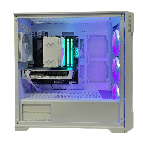 Insomnia Arctic Nova Lite: B650M, Ryzen 5 7600X, 32GB DDR5-6000, RTX 5060 Ti, 1TB NVMe