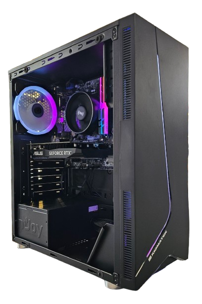 Insomnia Shadow Vortex Pro: Ryzen 5 3600, 16GB DDR4-3200, RTX3050, 1TB NVMe