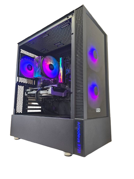 Insomnia Shadow Eclipse XT: A620M-E, Ryzen 5 7500F, 32GB DDR5-6000, RTX 5060, 1TB