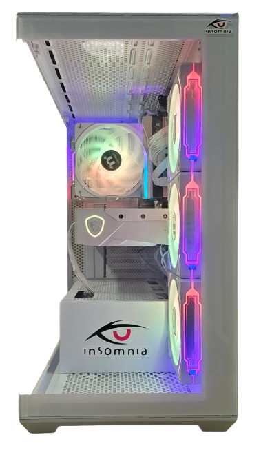 Insomnia Arctic Prism 3: B650, Ryzen 7 7700X, 32GB DDR5-6000, RTX5070, 1TB