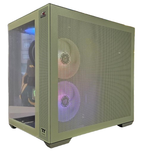 Insomnia Shadow Emerald: B650M, Ryzen 7 7800X3D, 32GB DDR5-6000, RTX 5070Ti, 1TB