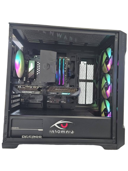 Insomnia Shadow Nova+: A620M, Ryzen 5 7500X3D, 32GB DDR5-6000, 1TB