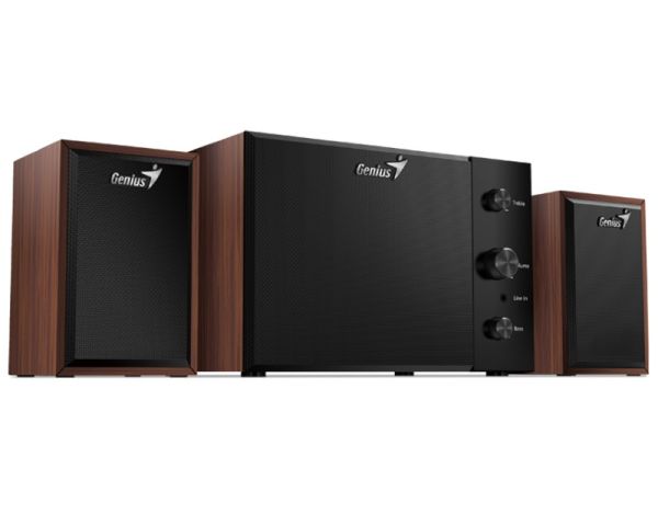 SW-2.1 350 Wood Speakers