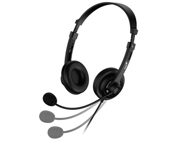 Genius HS-230U USB Headphones / W Microphone