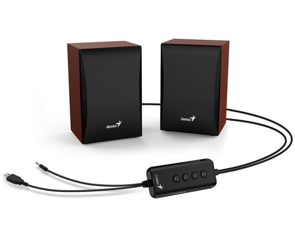 Genius SP-HF380BT SPEAKERS WOOD