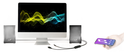 Genius SP-HF380BT SPEAKERS WOOD